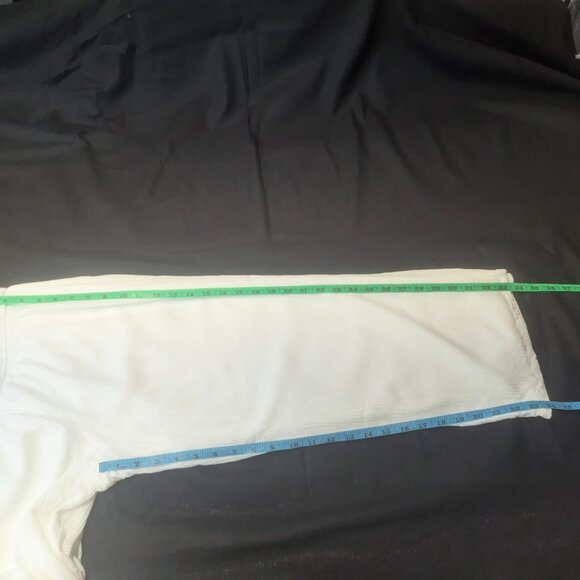 I.N. Studio Petite Medium White Wide Legged Pants - Picture 2 of 13